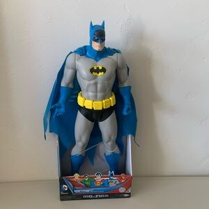 19 inch Batman figure gray blue